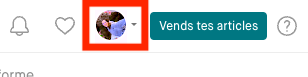 Encontrarás cassou app en el menú principal de Vinted.